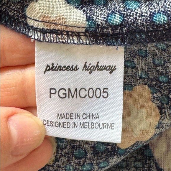 Modcloth x Princess Highway Floral Strawberry Printed Mini Dress 20 - Picture 6 of 6